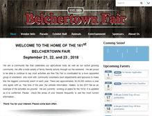 Tablet Screenshot of belchertownfair.com